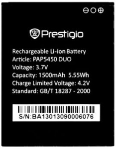 Аккумулятор (батарея) для Prestigio 5450 Duo PAP5450