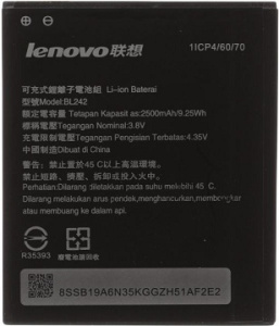 Аккумулятор (батарея) для Lenovo A6000/A6010/A2020 (BL242)