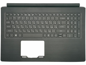 Верхняя часть корпуса (Palmrest) Acer Aspire 3 A315-53 A315-41G, чёрный (Сервисный оригинал)
