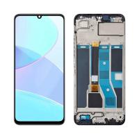 LCD дисплей для Realme Note 50 с тачскрином (черный) Оригинал в раме