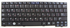 Клавиатура для ноутбука Samsung NC10, ND10, NC20, чёрная, RU