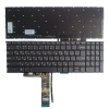 Клавиатура для ноутбука Lenovo IdeaPad 5-15, серая, с подсветкой, RU