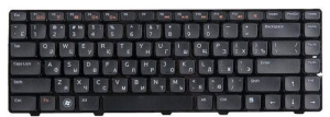 Клавиатура для ноутбука Dell Inspiron M5050, чёрная, с подсветкой, с рамкой, RU