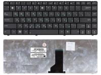 Клавиатура для ноутбука ASUS N43 X43, чёрная, без крепления, RU