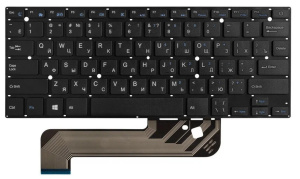 Клавиатура для ноутбука Prestigio Smartbook PSB141C01BFP, чёрная, RU