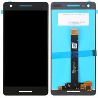LCD дисплей для Nokia 2.1 (2018) (TA-1080) в сборе с тачскрином Черный