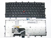 Клавиатура для ноутбука Lenovo ThinkPad X240, X250, чёрная, с рамкой, RU