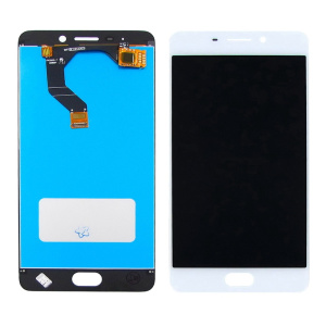 LCD дисплей для Meizu M6 Note в сборе с тачскрином (белый)