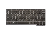 Клавиатура для ноутбука Lenovo IdeaPad S110, чёрная, с рамкой, RU