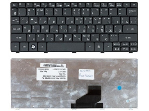 Клавиатура для ноутбука ACER Aspire One 521 D255 D260, чёрная, RU