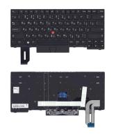 Клавиатура для ноутбука Lenovo ThinkPad T14 Gen 3, чёрная, с подсветкой, RU