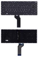 Клавиатура для ноутбука ACER Swift 3 SF314-51 чёрная, с подсветкой, RU