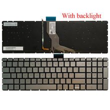 Клавиатура для ноутбука HP G6 250 G6 255 G6 256, Pavilion 15-BW Silver, Backlite, RU
