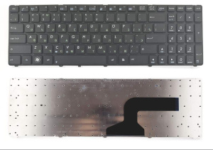 Клавиатура для ноутбука ASUS K52 K53 A52, чёрная, с рамкой, RU