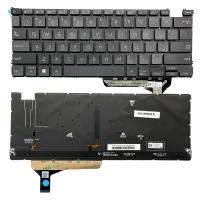 Клавиатура для ноутбука ASUS ZenBook S 13 Flip OLED UP5302Z чёрная, с подсветкой, RU