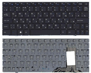 Клавиатура для ноутбука Prestigio Smartbook 116A, чёрная, RU