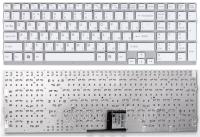 Клавиатура для ноутбука Sony VPC-EC, белая, маленький Enter, RU