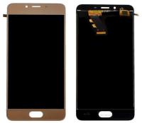 LCD дисплей для Meizu U10 в сборе с тачскрином (золото)