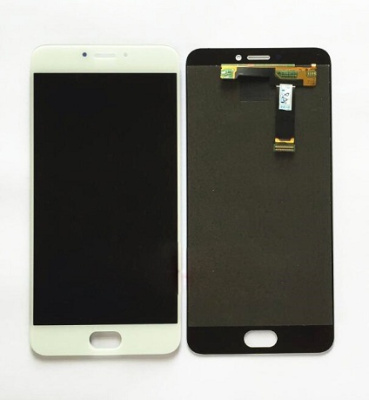 LCD дисплей для Meizu MX6 в сборе с тачскрином (белый)
