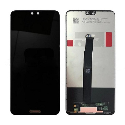 LCD дисплей для Huawei P20 (Emily-L29/EML-L29) с тачскрином (черный) Оригинал-переклей
