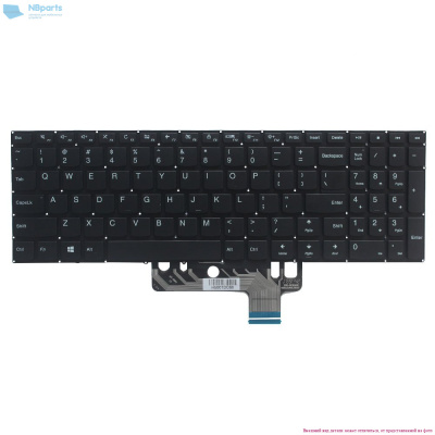 Клавиатура для ноутбука Lenovo Yoga 510-15ISK, чёрная, RU