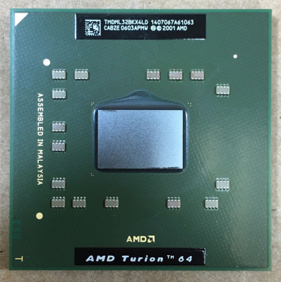 Процессор Turion 64 TMDML32BKX4LD