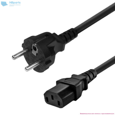 Кабель питания 220V-AC 3pin Компьютерный (NB)