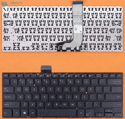 Клавиатура для ноутбука ASUS VivoBook 14 X405, чёрная, RU