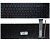 Клавиатура для ноутбука ASUS ROG Strix GL552, чёрная, с подсветкой, маленький Enter, RU