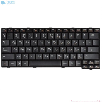 Клавиатура для ноутбука Lenovo IdeaPad S12, чёрная, RU
