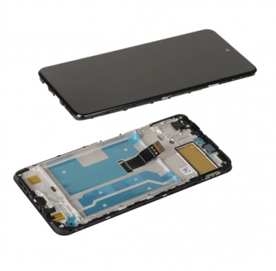 LCD дисплей для Huawei P Smart 2021/Y7A/10X Lite с тачскрином (черный) Оригинал