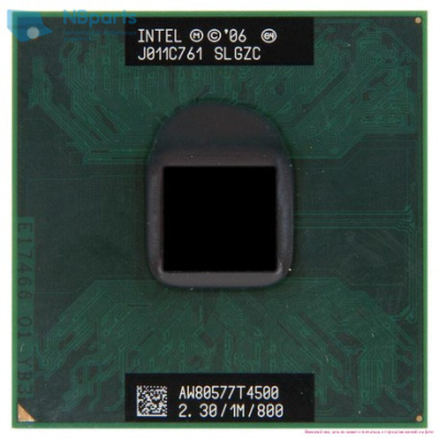 Процессор Intel Pentium Dual-Core T4500 SLGZC б.у.