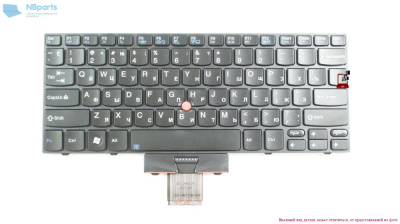 Клавиатура для ноутбука Lenovo ThinkPad X100e, чёрная, с рамкой, RU
