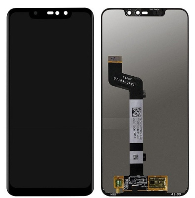 LCD дисплей для Xiaomi Redmi Note 6 Pro в сборе с тачскрином (черный), Оригинал