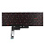 Клавиатура для ноутбука MSI Katana GF76 11UD, чёрная, с красной подсветкой, RU