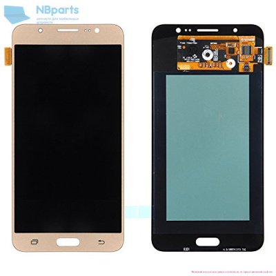 Дисплей Samsung Galaxy J7 2016 J710 Золотой (Оригинал, переклей)
