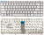 Клавиатура для ноутбука HP Pavilion DV5-1000, серебро, RU