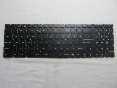Клавиатура для ноутбука MSI GT72, GS60, чёрная, без ушей, RU