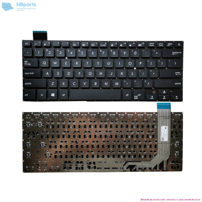 Клавиатура для ноутбука ASUS X407 чёрная, RU