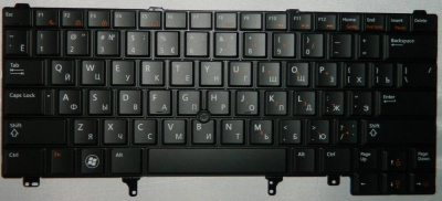 Клавиатура для ноутбука Dell Latitude E6420, чёрная, RU