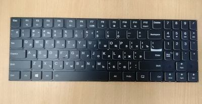 Клавиатура для ноутбука Lenovo Legion Y530, Y530-15ICH, чёрная, с подсветкой, RU