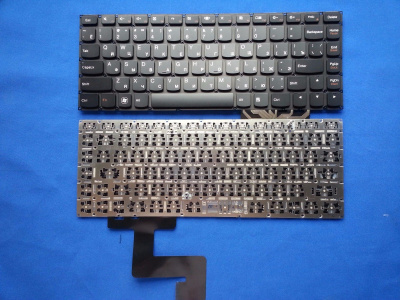 Клавиатура для ноутбука Lenovo IdeaPad U400, чёрная, RU