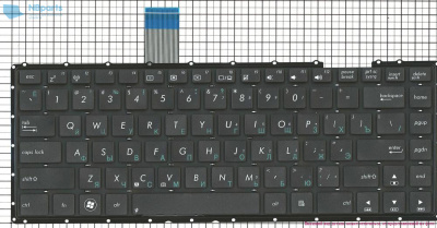 Клавиатура для ноутбука ASUS VivoBook  X401 F401, чёрная, RU