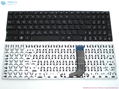 Клавиатура для ноутбука ASUS X556 X756 чёрная, RU